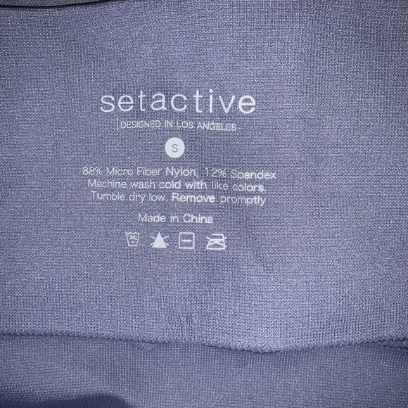 Set Active Blue Leggings - Picture 3 of 5